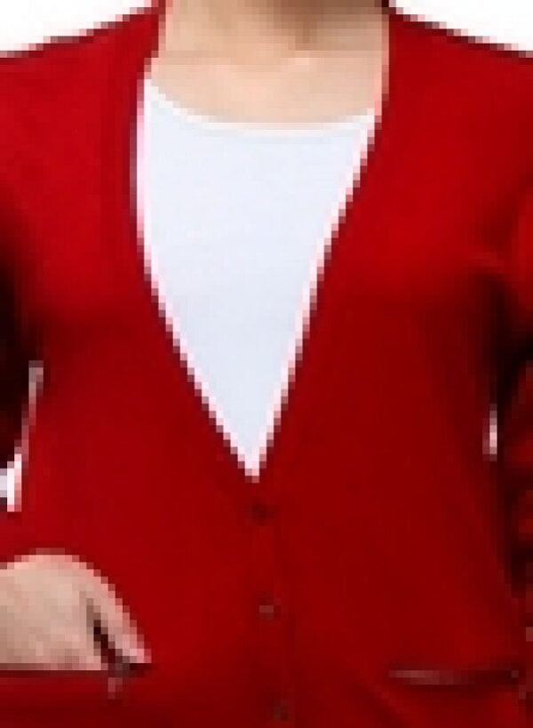 Red Cardigan - Image 6